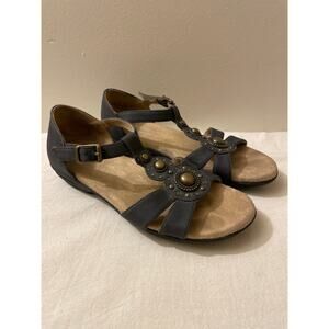 Naturalizer Women's SIze 5.5 Sandals Strappy Active‎ Black Outdoors